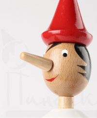 Пиноккио красный (50см) со сменным носом - 