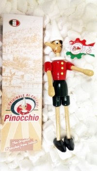 Пиноккио Коллоди белый колпак (25см) - 